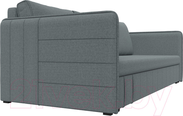 Изображение товара Диван Лига Диванов Слим / 121144 (рогожка Амур серый)