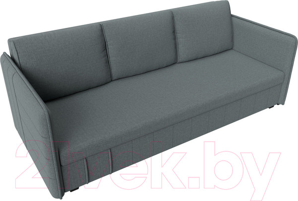 Изображение товара Диван Лига Диванов Слим / 121144 (рогожка Амур серый)