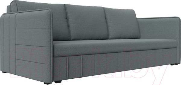 Изображение товара Диван Лига Диванов Слим / 121144 (рогожка Амур серый)
