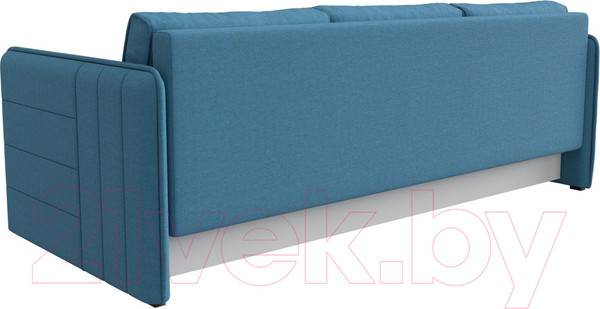 Изображение товара Диван Лига Диванов Слим / 121145 (рогожка Амур голубой)