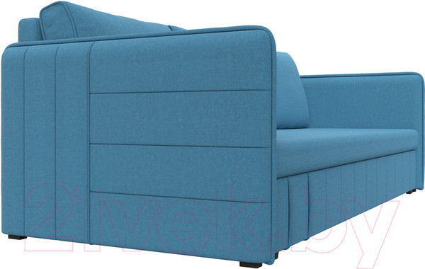 Изображение товара Диван Лига Диванов Слим / 121145 (рогожка Амур голубой)