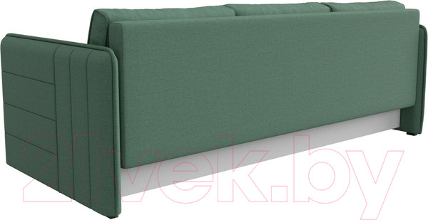 Изображение товара Диван Лига Диванов Слим / 121146 (рогожка Амур зеленый)
