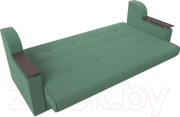 Изображение товара Диван Лига Диванов Сенатор / 121575 (рогожка Амур зеленый)