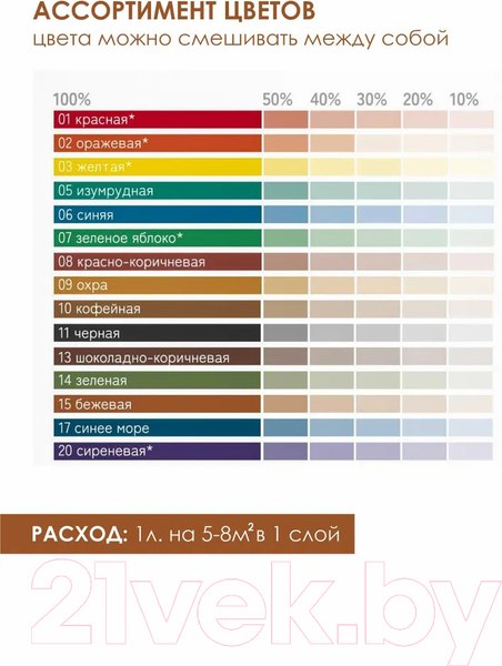Изображение товара Колеровочная краска Solex Бежевая (750мл)