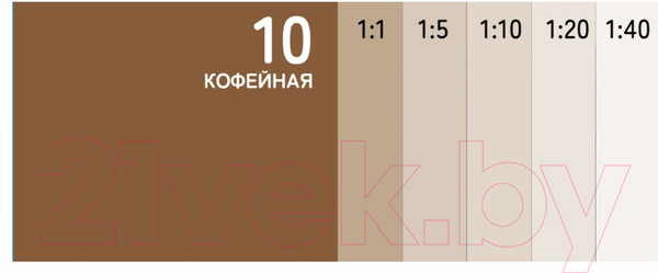 Изображение товара Колеровочная краска Solex Кофейная (250мл)