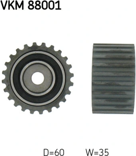 Изображение товара Ролик ремня ГРМ SKF VKM88001