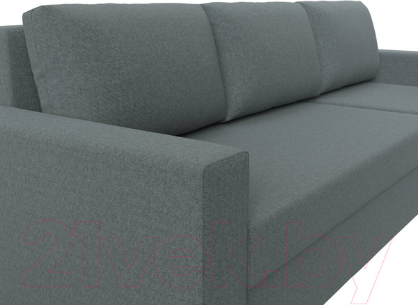 Изображение товара Диван угловой Лига Диванов Траумберг Лайт правый / 121139 (рогожка Амур серый)