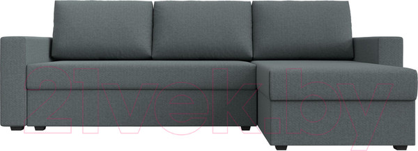 Изображение товара Диван угловой Лига Диванов Траумберг Лайт правый / 121139 (рогожка Амур серый)