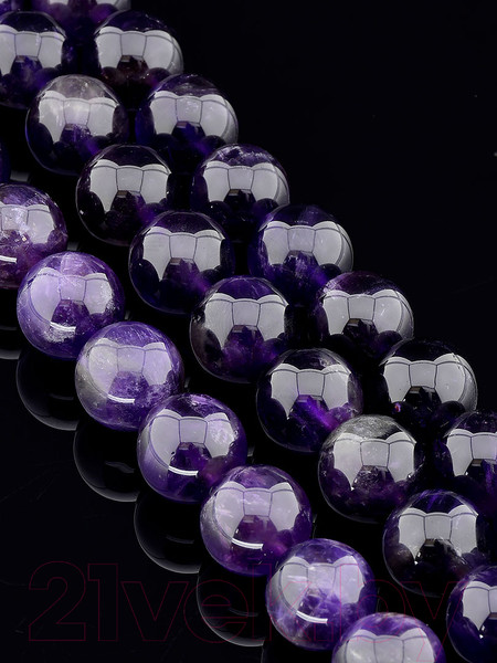 Изображение товара Серьги Wolves Элитный Аметист 40937 №1