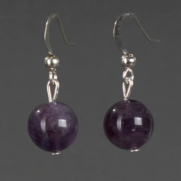 Изображение товара Серьги Wolves Элитный Аметист 40937 №1