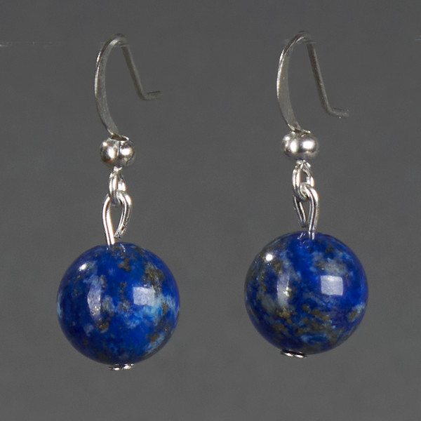 Изображение товара Серьги Wolves Элитный Лазурит 40949 №1