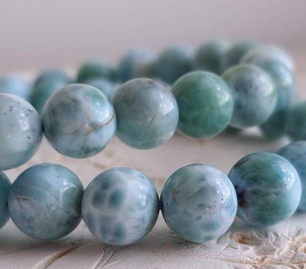 Изображение товара Серьги Wolves Элитный Ларимар 40954 №2