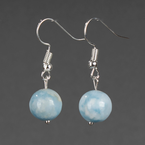 Изображение товара Серьги Wolves Элитный Ларимар 40954 №2