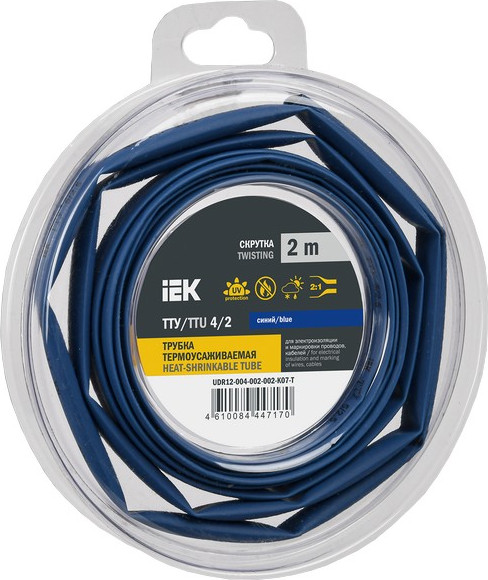 Изображение товара Трубка термоусаживаемая IEK UDR12-004-002-002-K07-T