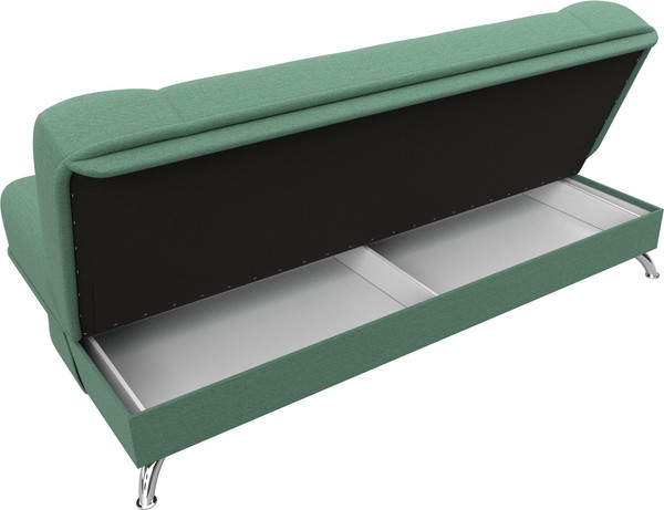 Изображение товара Диван Лига Диванов Анна / 121565 (рогожка Амур зеленый)