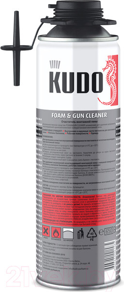 Изображение товара Очиститель пены Kudo Foam and Gun Cleaner / KUPP06C