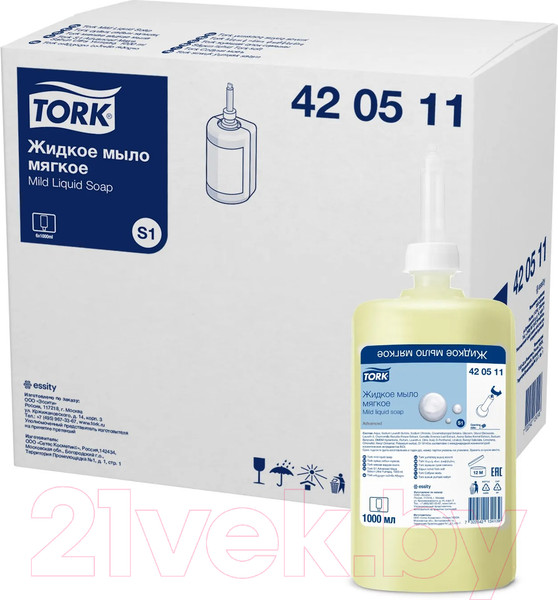 Изображение товара Мыло жидкое Tork Мягкое / 420511 (1л)