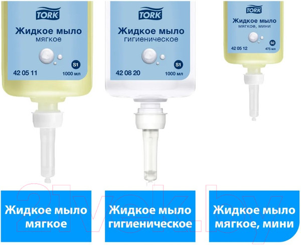 Изображение товара Мыло жидкое Tork Мягкое / 420511 (1л)