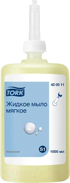 Изображение товара Мыло жидкое Tork Мягкое / 420511 (1л)