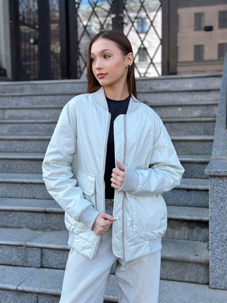 Изображение товара Куртка MT.Style №29 Bomber (S, серый)