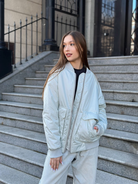 Изображение товара Куртка MT.Style №29 Bomber (S, серый)