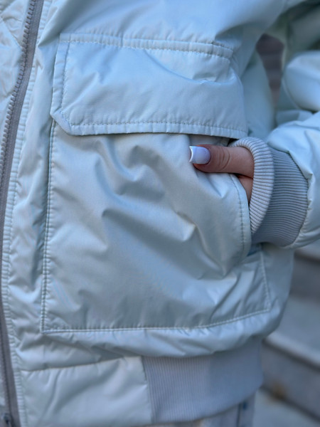 Изображение товара Куртка MT.Style №29 Bomber (L, серый)