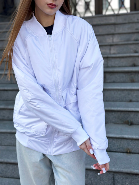 Изображение товара Куртка MT.Style №29 Bomber (S, белый)