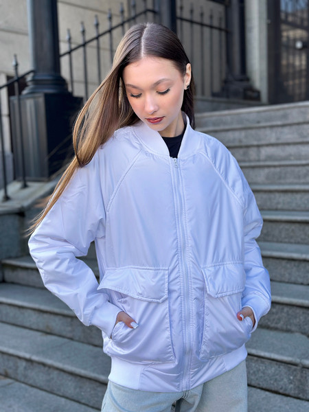 Изображение товара Куртка MT.Style №29 Bomber (S, белый)