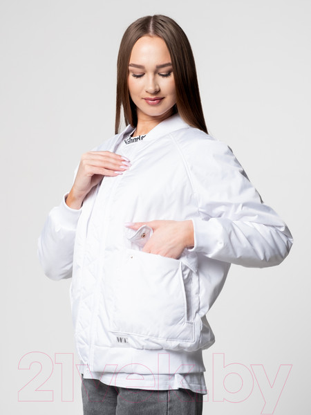 Изображение товара Куртка MT.Style №29 Bomber (L, белый)