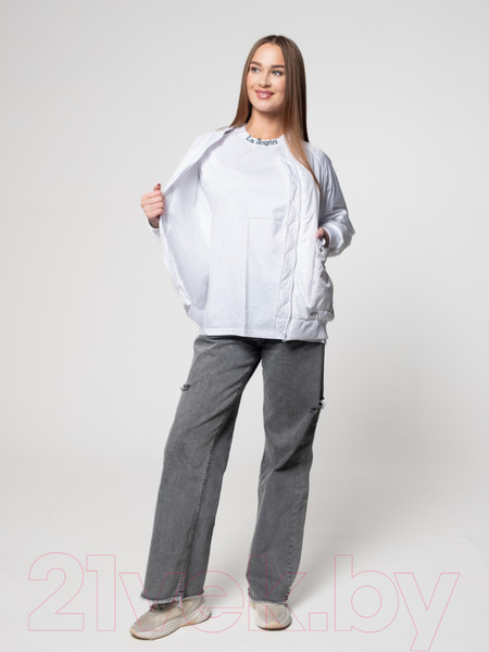 Изображение товара Куртка MT.Style №29 Bomber (L, белый)