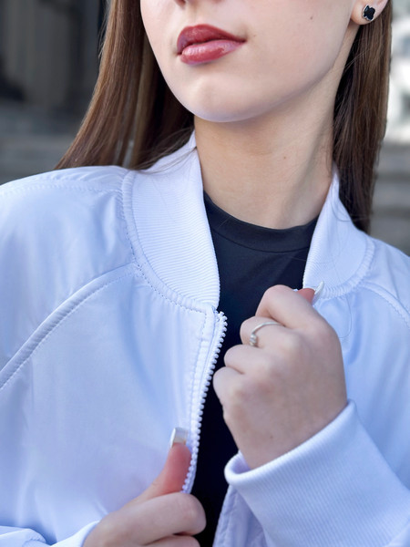 Изображение товара Куртка MT.Style №29 Bomber (XL, белый)