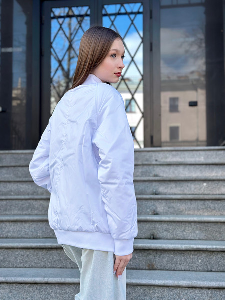 Изображение товара Куртка MT.Style №29 Bomber (XL, белый)