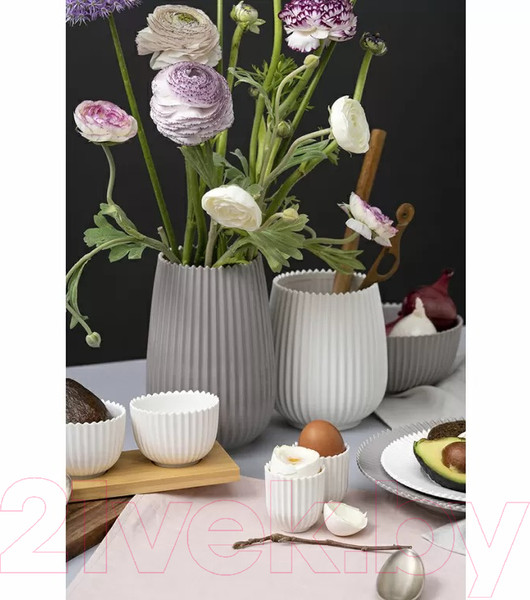 Изображение товара Ваза Tkano Edge TK22-DEC-VA0006 (темно-серый)