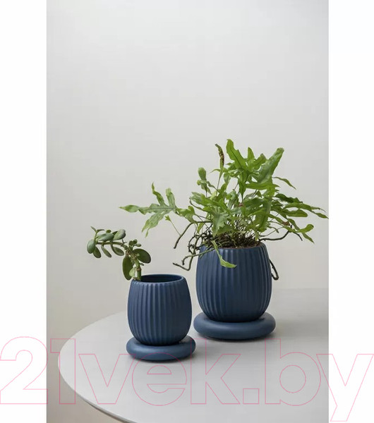 Изображение товара Вазон Tkano Edge TK22-DEC-PT0004 (темно-синий)