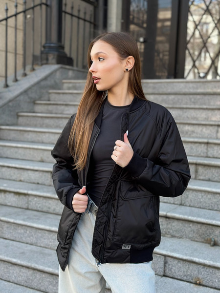 Изображение товара Куртка MT.Style №29 Bomber (XL, черный)