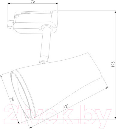 Изображение товара Трековый светильник Elektrostandard Hardi 9W 4200K LTB18 (белый)