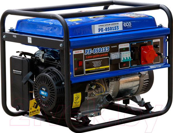 Изображение товара Бензиновый генератор Eco PE-8501S3