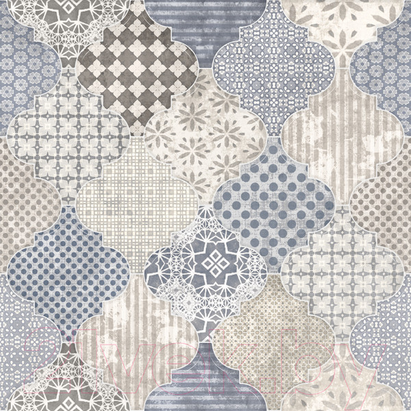 Изображение товара Плитка Cersanit Majolica C-MA4R042D (420x420, голубой)