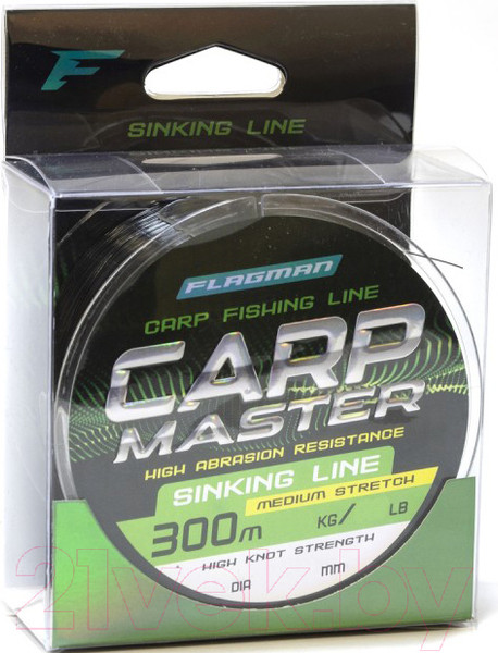Изображение товара Леска монофильная Flagman Fishing Carp Master 300м 0.25мм / FL06300025