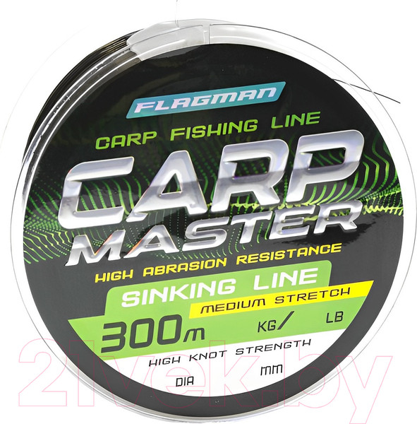 Изображение товара Леска монофильная Flagman Fishing Carp Master 300м 0.25мм / FL06300025