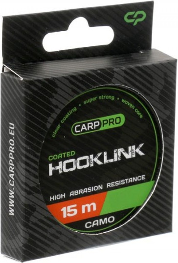 Изображение товара Поводок рыболовный Carp Pro Soft Coated Hooklink Camo 15м / CP4210-025