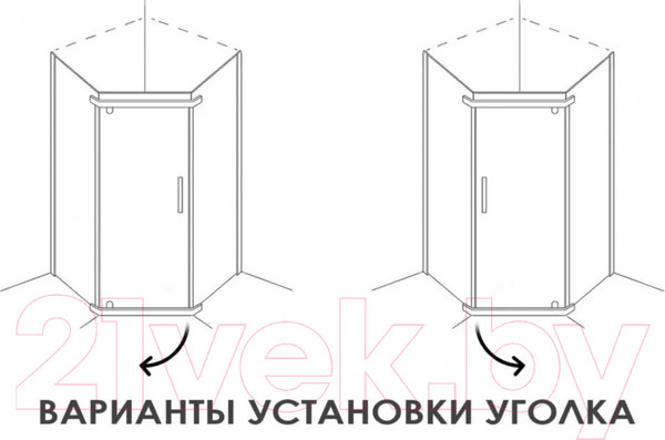 Изображение товара Душевой уголок Alex Baitler AB245-100