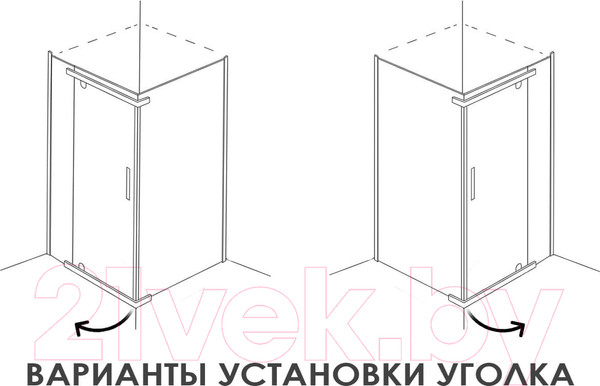 Изображение товара Душевой уголок Alex Baitler AB244-90