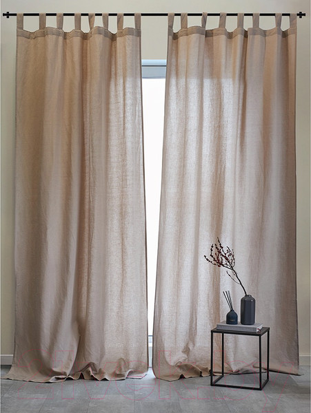 Изображение товара Штора Tkano Essential TK23-CUR0006 (бежево-серый)