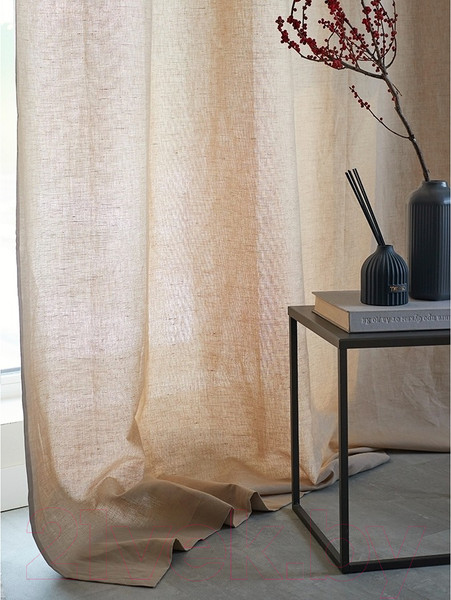 Изображение товара Штора Tkano Essential TK23-CUR0006 (бежево-серый)