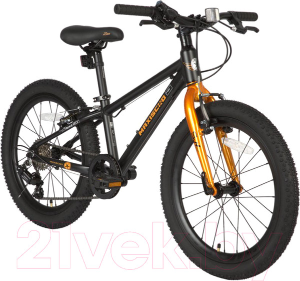 Изображение товара Детский велосипед Maxiscoo 5Bike 20 M 2024 / MSC-M5-2002 (черный матовый)