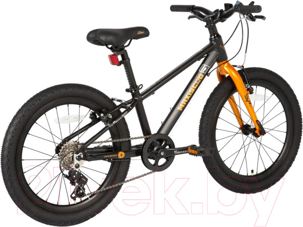 Изображение товара Детский велосипед Maxiscoo 5Bike 20 M 2024 / MSC-M5-2002 (черный матовый)