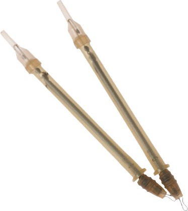 Изображение товара Набор сменных трубок для кормушки рыболовной Guru X-Safe Quick Change Elastics Short White / GXQWS