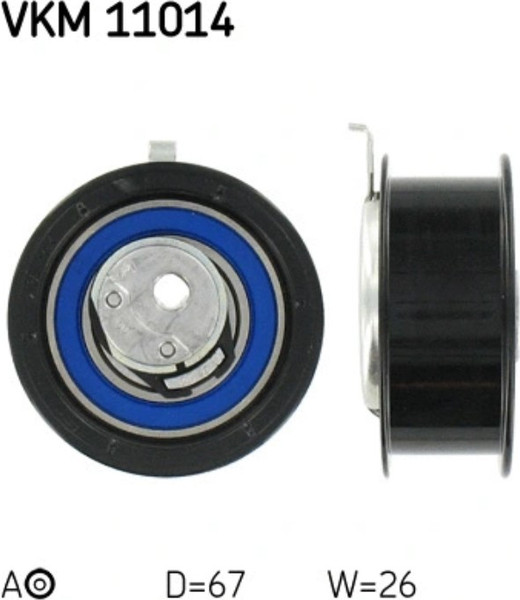 Изображение товара Натяжной ролик ремня ГРМ SKF VKM11014