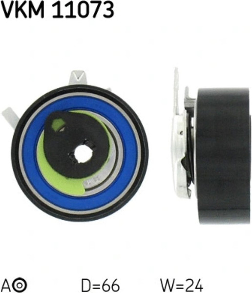 Изображение товара Натяжной ролик ремня ГРМ SKF VKM11073